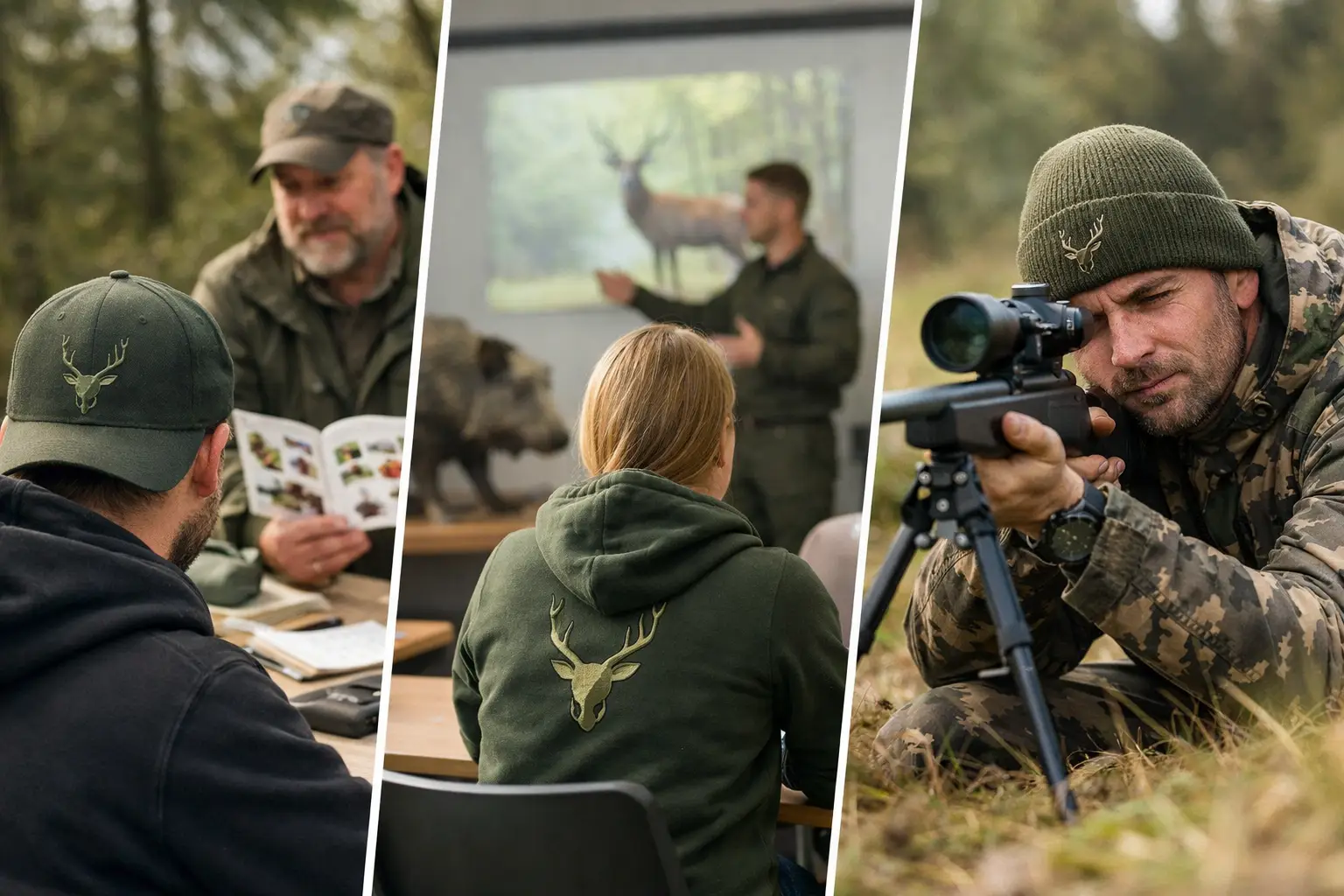 Jagdschein Kursformate im Vergleich
