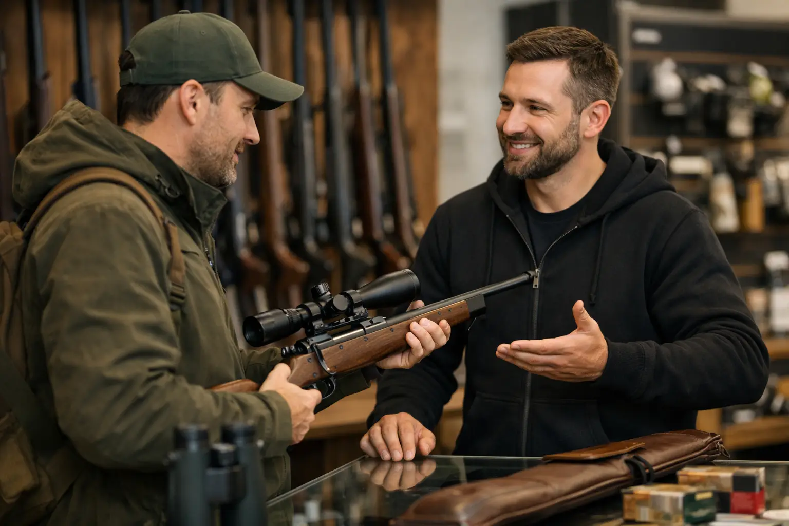 Waffenkauf im Fachhandel erklärt für Jäger