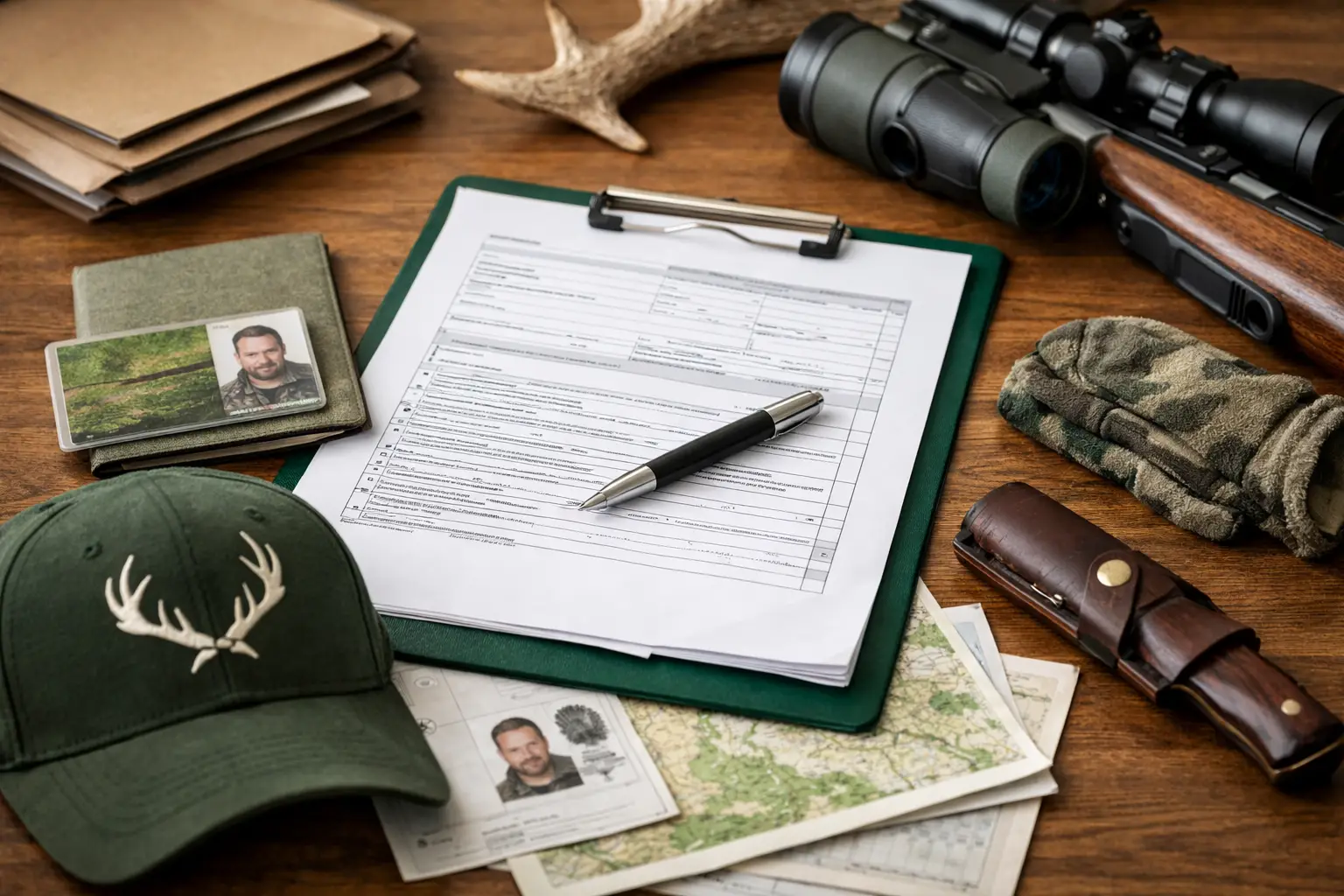 Welche Unterlagen braucht man für den Jagdschein?